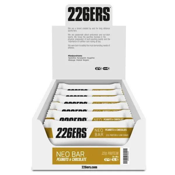 Спортивне харчування 226ERS Neo Protein арахіс/шоколад 50г 24шт/уп Спортивне харчування 226ERS Neo Protein арахіс/шоколад 50г 24шт/уп