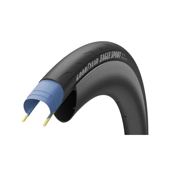 Покришка 700x32 (32-622) GoodYear Eagle Sport Tube Type Wire Black, 60tpi Покришка 700x32 (32-622) GoodYear Eagle Sport Tube Type Wire Black, 60tpi