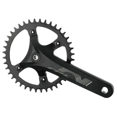 Комплект шатунов Prowheel RPL-FD16S-F, 1 звезда, 175 мм, 40T, чёрный