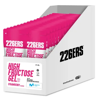 Спортивний гель 226ERS High Fructose XS 30г вуглеводів Полуниця 44г