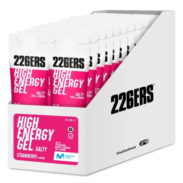 Спортивний гель 226ERS High Energy 76 г солона полуниця Спортивний гель 226ERS High Energy 76 г солона полуниця