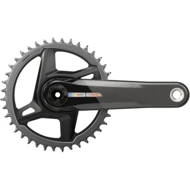 Комплект шатунів Sram FORCE 1 DUB, 175 мм, 38T, чорні (OEM)