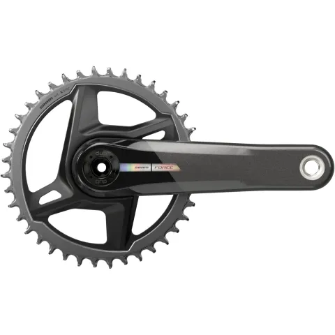 Комплект шатунів Sram FORCE 1 DUB, 175 мм, 38T, чорні (OEM)