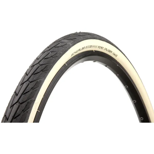 Покрышка Schwalbe ROAD CRUISER 26x1.75 (47-559) K-Guard Active B/W HS484 GREEN, 50EPI
