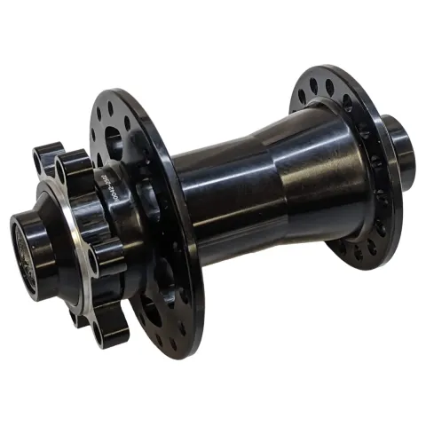 Передняя втулка Quando KT-XF3F 15x100 мм, 32H, 6 болтов, чёрная