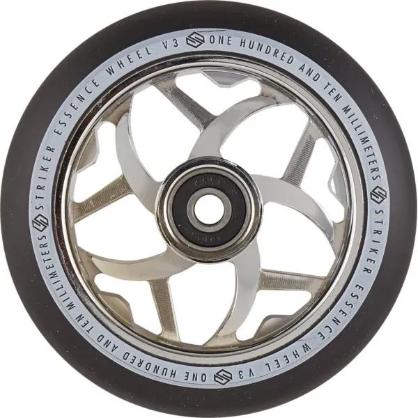 Колесо для трюкового самоката Striker Essence V3 Black Pro Chrome 110 мм