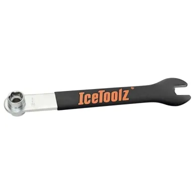 ICE TOOLZ 34B1 Ключ педальний 15 мм та торцевий 14 мм