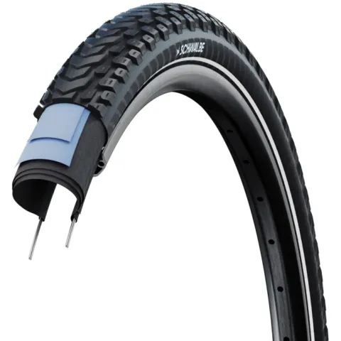 Покрышка 27.5x2.4 (62-584) Schwalbe MARATHON MONDIAL, RaceGuard, B/B-SK+RT HS630 ADDIX 67EPI 40B Double Defense