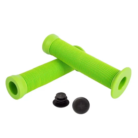 Грипсы Green Cycle GGR-254 145 мм салатовые, BMX