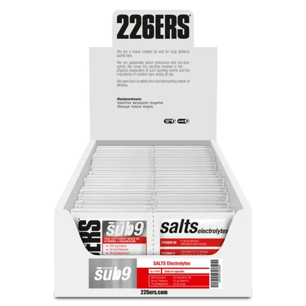 Сольові таблетки 226ERS Sub9 Electrolytes 2капсули/уп 40шт/уп Сольові таблетки 226ERS Sub9 Electrolytes 2капсули/уп 40шт/уп