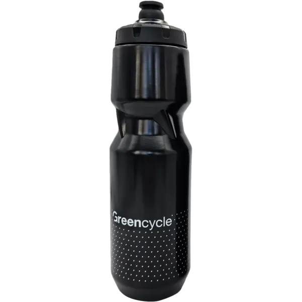 Фляга Green Cycle GBT-520, 1 л, чёрная, с увеличенным клапаном