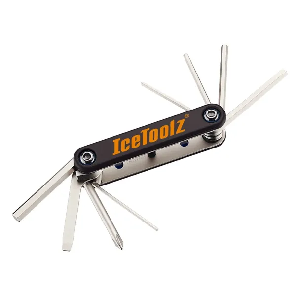 Складаний ключ ICE TOOLZ 92A1, 8 функцій