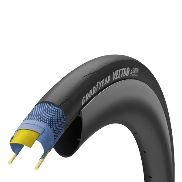 Покришка 700x32 (32-622) GoodYear VECTOR 4Seasons Tubeless Complete, Black